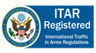 ITAR compliance badge
