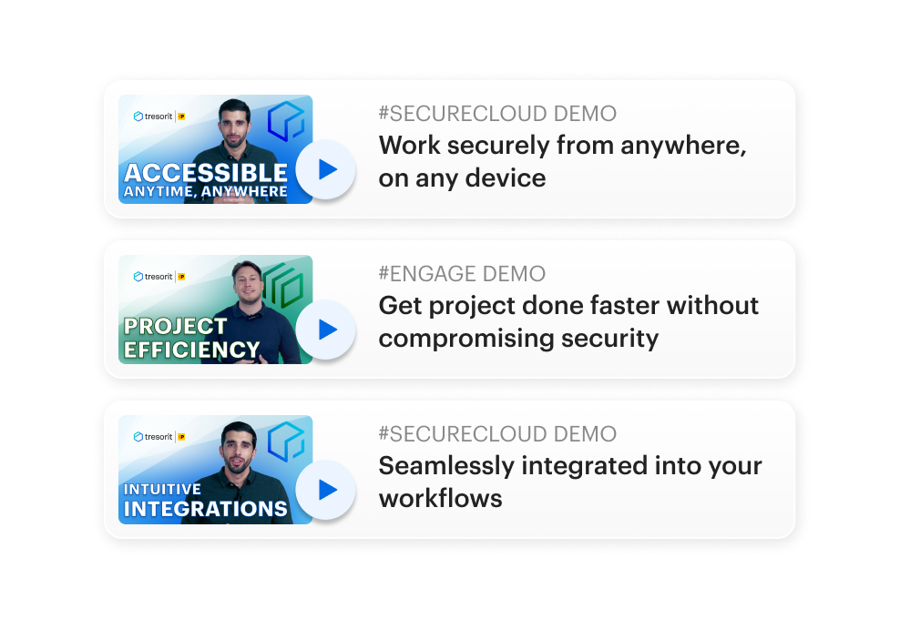 See Tresorit product demo