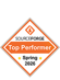 SourceForge Top Performer Award 2026 Siegel – Auszeichnung für Tresorit