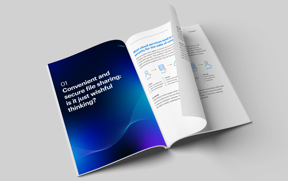 Secure file sharing by design