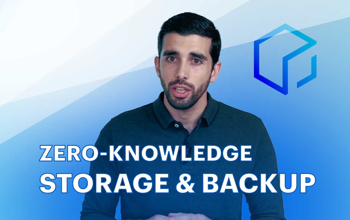 Secure Cloud demo video: Zero-Knowledge storage & backup